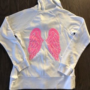 Victoria’s Secret zip up hooded sweatshirt